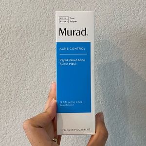 NWOT Murat acne control rapid relief acne sulfur mask